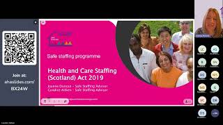 Webinar 3 for ELC services on the Health and Care Staffing Scotland Act 2019 [upl. by Elyrrad]