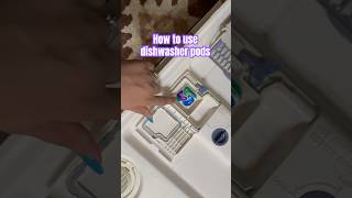 How to Use Dishwasher Pods The Right Way to use Dishwasher Pods cascade platinum pods use shorts [upl. by Burwell146]