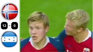 Noruega vs Honduras 120  Mundial Sub20 Polonia 2019 highlights halland goles futbol [upl. by Burkley]