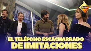 El teléfono escacharrado de imitaciones  Carlos Latre  El Hormiguero [upl. by Selle]