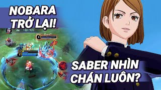 MLBB  MELISSA NOBARA KUGISAKI TRỞ LẠI CẦM ĐỒ NÀY SABER CHÁN KHỎI GANK ĐƯỢC LUÔN  Tốp Mỡ [upl. by Yorgo]