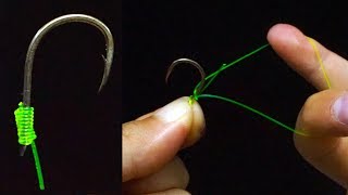 Fishing KnotHow To Tie A Hook3 Ways To Tie Hooks [upl. by Lady]