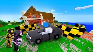 LA POLICÍA ME EXPULSA DE MI CASA EN MINECRAFT 😱 [upl. by Also]