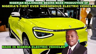 INNOSON MOTORS MANUFACTURES NIGERIA’S FIRST EVER INDEGENOUS MADE IN NIGERIA ELECTRIC VEHICLE [upl. by Leonteen]