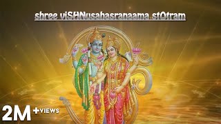 Sri Vishnu Sahasranamam Stotram  Full with Lyrics in English  T S Ranganathan  Official Video [upl. by Anauq]