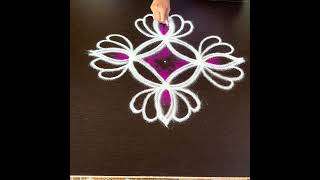 Easy mugguluTraditional mugguluthai velli kolam kolangal rangolidesigns rangoli [upl. by Hgielram]