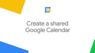 How to Create a shared Google Calendar [upl. by Rosita]