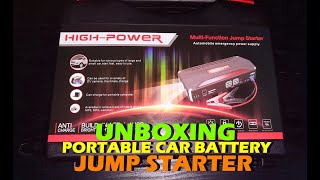 How to JumpStart Your Car with a Portable JumpStarter amp Charge Your Phone [upl. by Butcher]