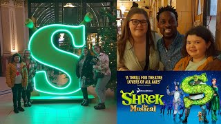 Boxing Day Theatre Trip 🎅🏽  Shrek The Musical 💚 🫏  Curtain Calls amp Mini Stage Door  Ruby Lizzie [upl. by Geller]