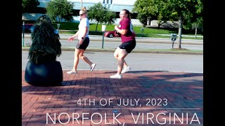 BUSHMAN PRANKS Screaming Patriots Independence Day 2023 [upl. by Yartnod]