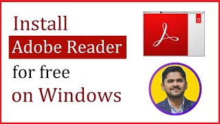 How to Download amp Install Adobe Acrobat Reader for free on Windows 10 11 Updated August 2022 [upl. by Liva]