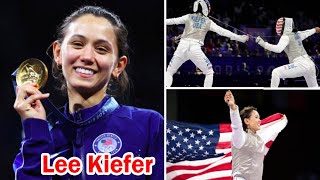 Lee Kiefer Wins Gold Medal at Paris Olympics 2024  5 Things To Know About Lee Kiefer [upl. by Alaek]