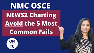 NMC OSCE NEWS2 Charting Avoid the 5 Most Common Fails [upl. by Naot]