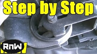 How to Diagnose and Replace a Motor Mount [upl. by Yarb527]