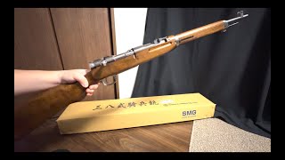 【モデルガン発火】タナカ 三八式騎兵銃 Gray Steel Finish arisaka type38 [upl. by Assili201]