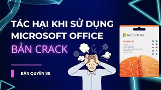 Tác hại khi sử dụng Microsoft Office bản Crack [upl. by Borlow483]