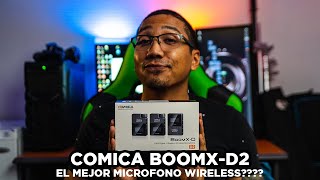 Comica BoomXD2  El MEJOR y mas COMPACTO micrófono Wireless  Rode Wireless GO killer [upl. by Ttam901]