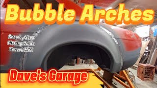 Ford Escort MK1 Restoration How to Fit Bubble Arches Sort of [upl. by Rivera]