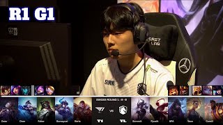 T1 vs TL  Day 1 LoL Worlds 2023 Swiss Stage  Team Liquid vs T1 full [upl. by Hamitaf551]