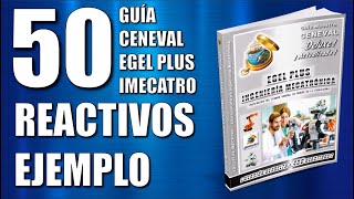 CENEVAL EGEL PLUS INGENIERÍA MECATRÓNICA  50 REACTIVOS SIMULADOR EJEMPLO  GUÍA PARA EXAMEN [upl. by Jdavie]