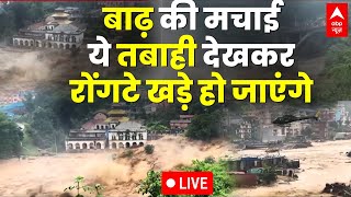 Bihar Flood LIVE नेपाल में बाढ़ आई बिहार में बर्बादी लाईवीडियो वायरल  Weather News  ABP News [upl. by Asusej506]