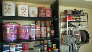 non modular kitchen organization How to arrange kitchen without cabinet Some good tips [upl. by Grier]