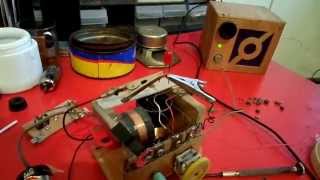 Crystal radio using LED as detector [upl. by Westland]