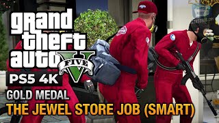 GTA 5  Casing the Jewel Store Me Chori Gold Medal Walkthrough [upl. by Westfall]