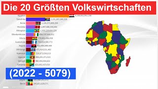 Die 20 Größten Volkswirtschaften in Afrika 2022  5079 Bruttoinlandsprodukt BIP nach Ländern [upl. by Isiahi]