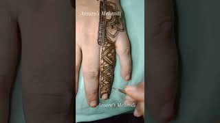 Full string tutorial 🌷 reels reelsvideo mehndi mehndidesign shorts shortvideo shortsviral [upl. by Adeuga66]