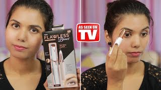 FLAWLESS Brows Hair Remover Detailed Demo amp Review flawlessbrows  omnistyles [upl. by Lorine]