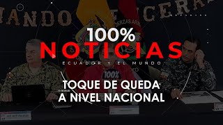 Gobierno anuncia toque de queda por apagón del miércoles 18 de septiembre [upl. by Salter]