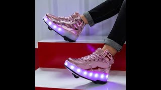 Light Up Shoes LED Roller Skate Shoes [upl. by Hafital]