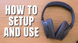 How To Use Bose QuietComfort 45 For Beginners [upl. by Eeniffar]