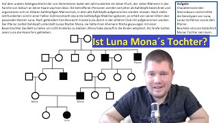 ABITRAINING  Stammbaumanalyse 3 Ist Luna Mona´s leibliche Tochter [upl. by Adyahs]