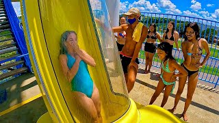 The Cyclone Water Slide at Wetn Wild São Paulo Brazil [upl. by Soane237]