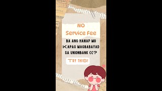 No Service Charge on paying Unionbank credit card bill using BPI [upl. by Anilec]