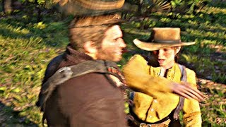 Red Dead Redemption 2  Arthur Morgan Roasts Everyone In Camp [upl. by Rae329]