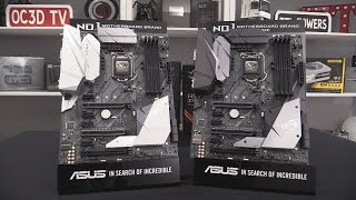 Asus ROG Strix Z370 E and Z370 F Preview and Comparison [upl. by Ihculo106]