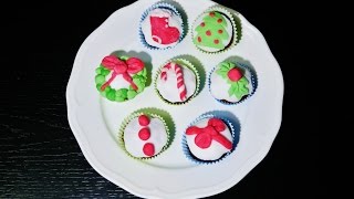 Christmas cupcakes  moje babeczki świąteczne [upl. by Rasmussen731]