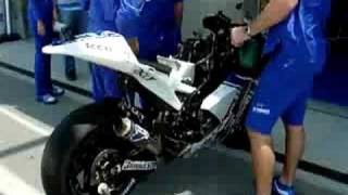 2008 MotoGP Valentino Rossi Team FIAT Yamaha  Testing [upl. by Pish]