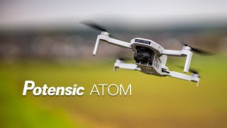 Potensic Atom  Drohne mit 4K Kamera amp 3 AchsenGimbal zum fairen Preis  Erster Flug  Footage [upl. by Dnanidref]