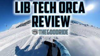 Lib Tech Orca 20192023 In Depth Snowboard Review vs Apex Orca Golden Orca and Gnu Gremlin [upl. by Arst]