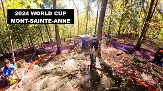 2024 UCI MTB World Series MontSainteAnne 🇨🇦 COURSE PREVIEW [upl. by Nance]