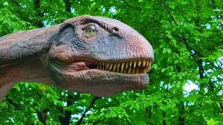 Jurassic Encounter in Grovelands Park London [upl. by Yssenhguahs]