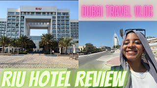 RIU HOTEL DUBAI REVIEW  Full walk through and review Riu All inclusive in DUBAI [upl. by Ahdar]