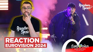 Isaak  Always On The Run  Eurovision 2024 Germany 🇩🇪  REACCIÓN [upl. by Keelin]