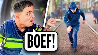 POLITIEAGENT SALAHEDDINE PAKT EEN BOEF 😱🚨 [upl. by Jana376]