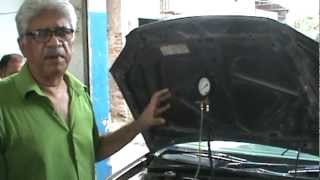 Quick and Easy way to Check Fuel Pump with Pressure Gauge Pakistan [upl. by Garap]