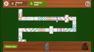 Simple Dominoes by Random Salad Games  paid offline classical board game for Android  gameplay [upl. by Adlemi]